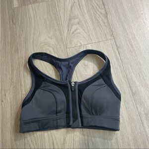 Women's Gray Sports Bra